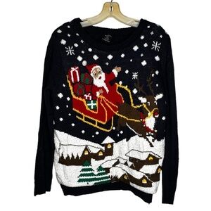 Rue 21 Christmas Santa Sweater